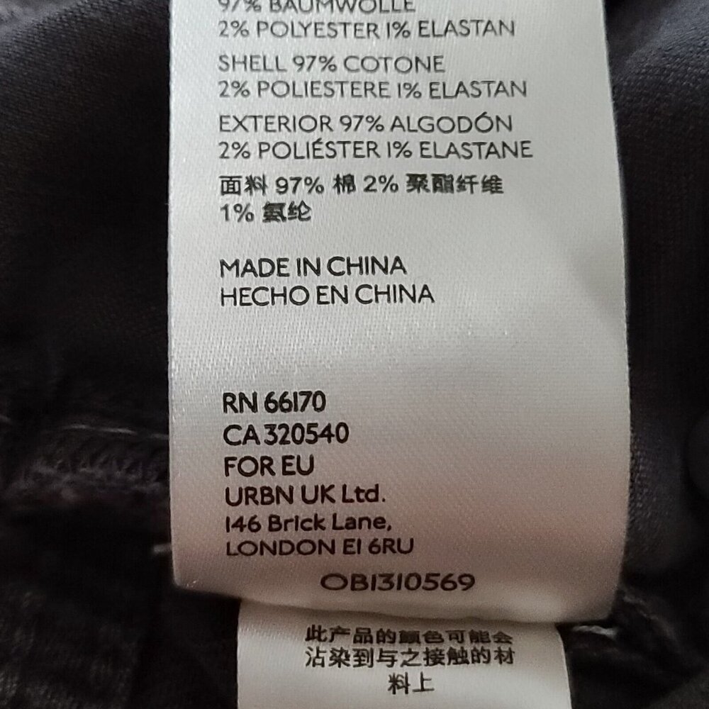 Anthropologie Pilcro The Borrowed Boyfriend Jeans Sz 32 Gray Distressed NWOT - Picture 13 of 14